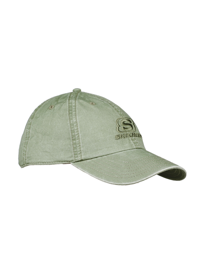 Skechers Unisex WASHED DAD HAT Pure Cotton Baseball Cap